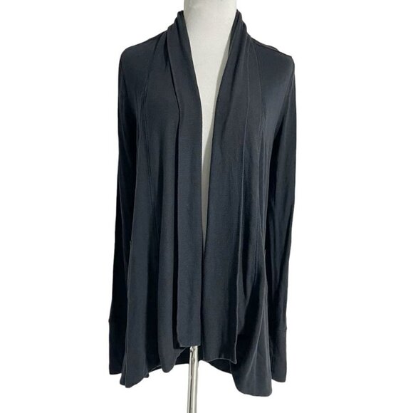 ATHLETA XXS Black Cardigan Open Front Soft Cozy - Picture 1 of 7